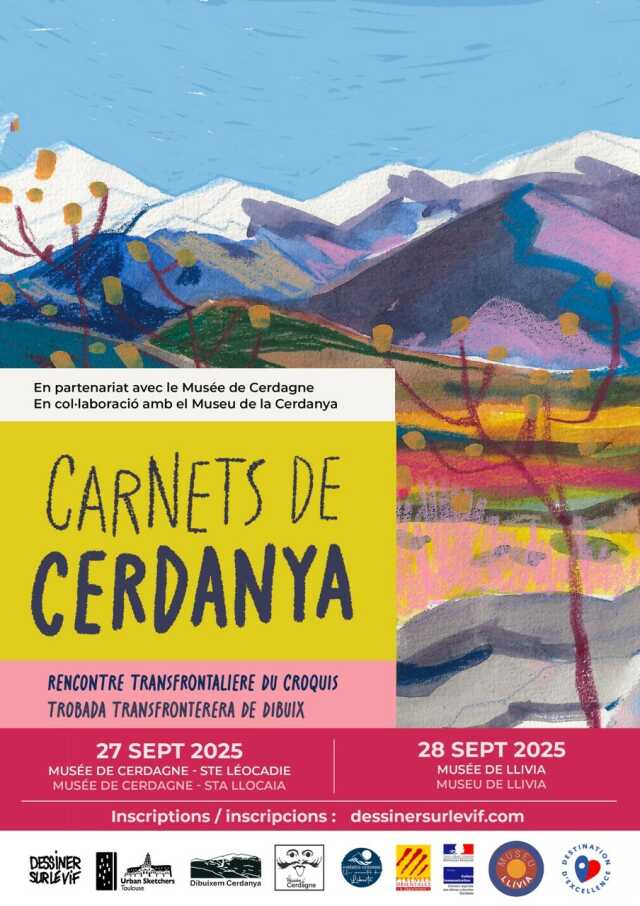 CARNETS DE CERDANYA - 1ÈRES RENCONTRES  DU CROQUIS FRANCO-CATALANES