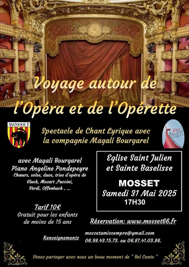 CONCERT LYRIQUE « VOYAGE AU TRAVERS DE L’OPÉRA »