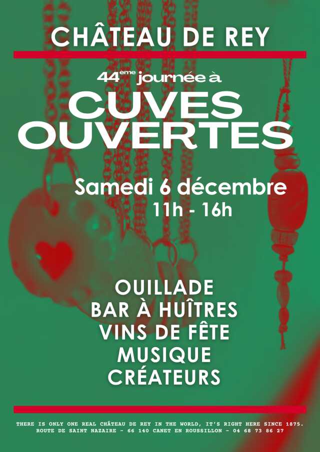 CUVES OUVERTES VINS DE FÊTES