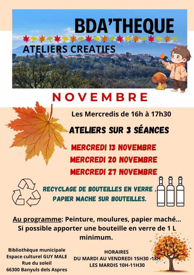 ATELIERS CREATIFS