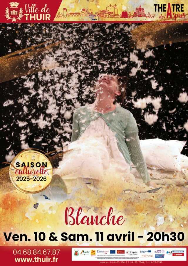 THÉÂTRE DES ASPRES -SAISON CULTURELLE 25/26 : BLANCHE