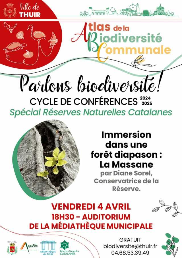 PARLONS BIODIVERSITE - CICLE DE CONFERENCES