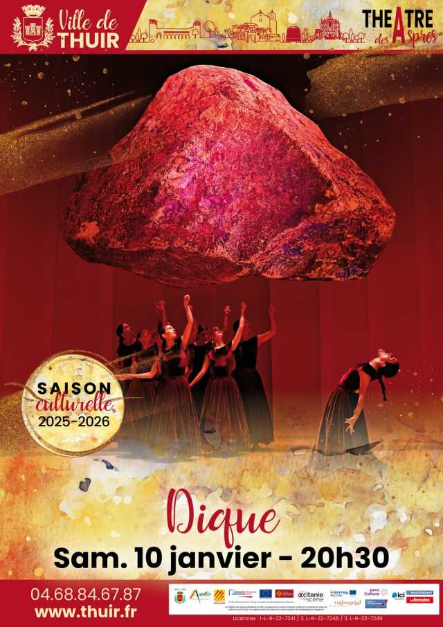 THÉÂTRE DES ASPRES -SAISON CULTURELLE 25/26 : DIQUE