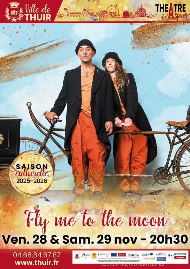 THÉÂTRE DES ASPRES -SAISON CULTURELLE 25/26 : FLY ME TO THE MOON