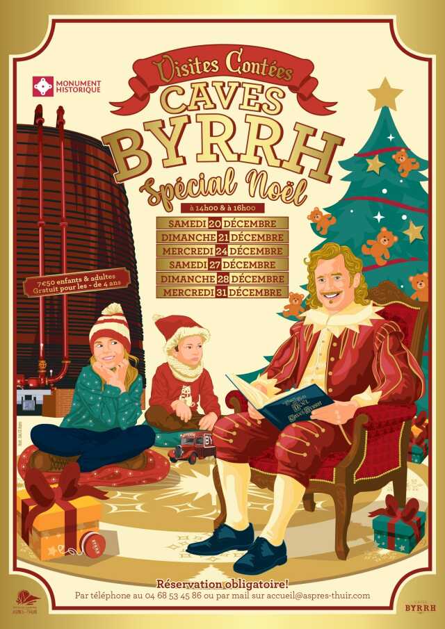 LES VISITES CONTÉES DES CAVES BYRRH