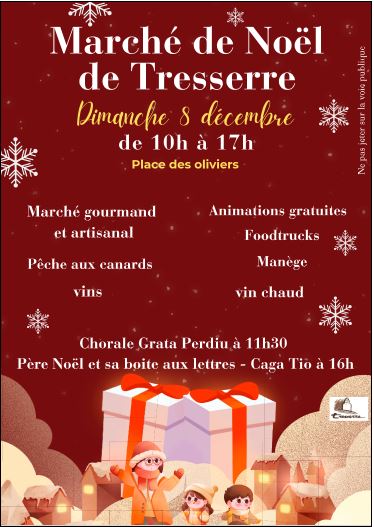 MARCHE DE NOEL A TRESSERRE