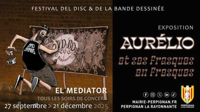 AURELIO ET SES FRASQUES EN FRESQUES - EXPOSITION
