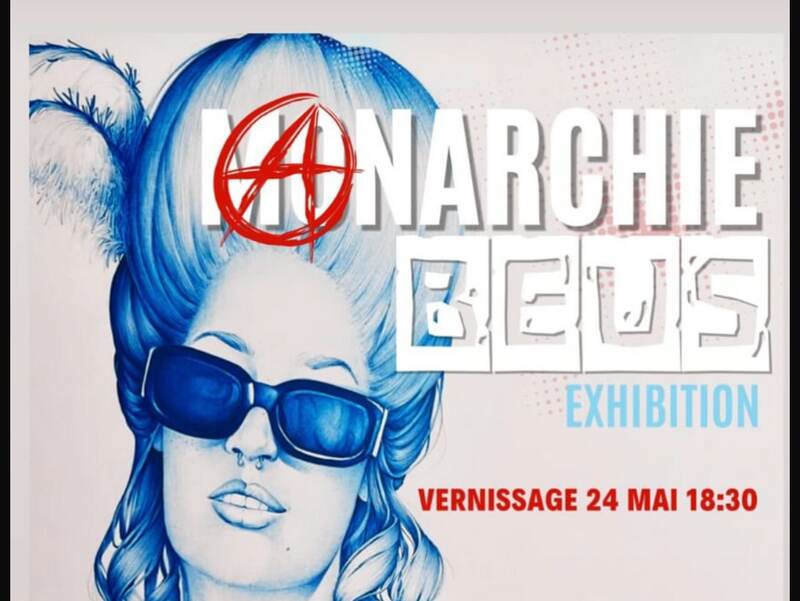 EXPOSITION ANARCHIE PAR L'ARTISTE BEUS