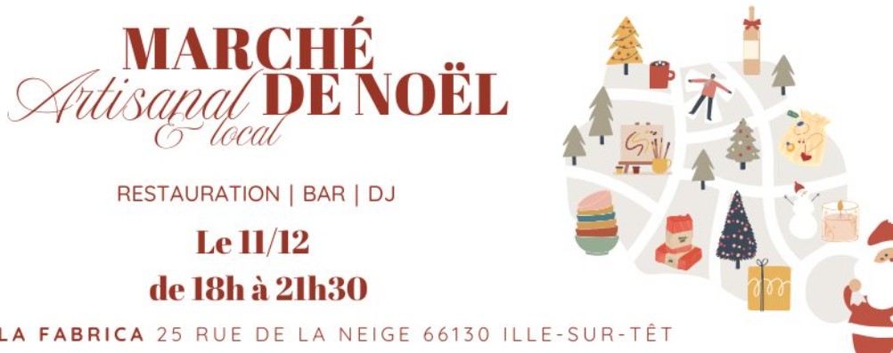 MARCHÉ DE NOËL ET DJ DUMOULIN À LA FABRICA