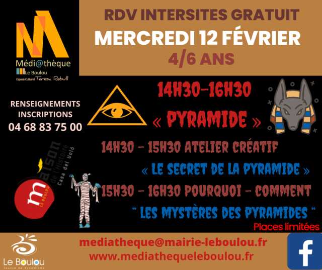 RDV INTERSITES MDH/MED 4 - 11 ANS « PYRAMIDE »