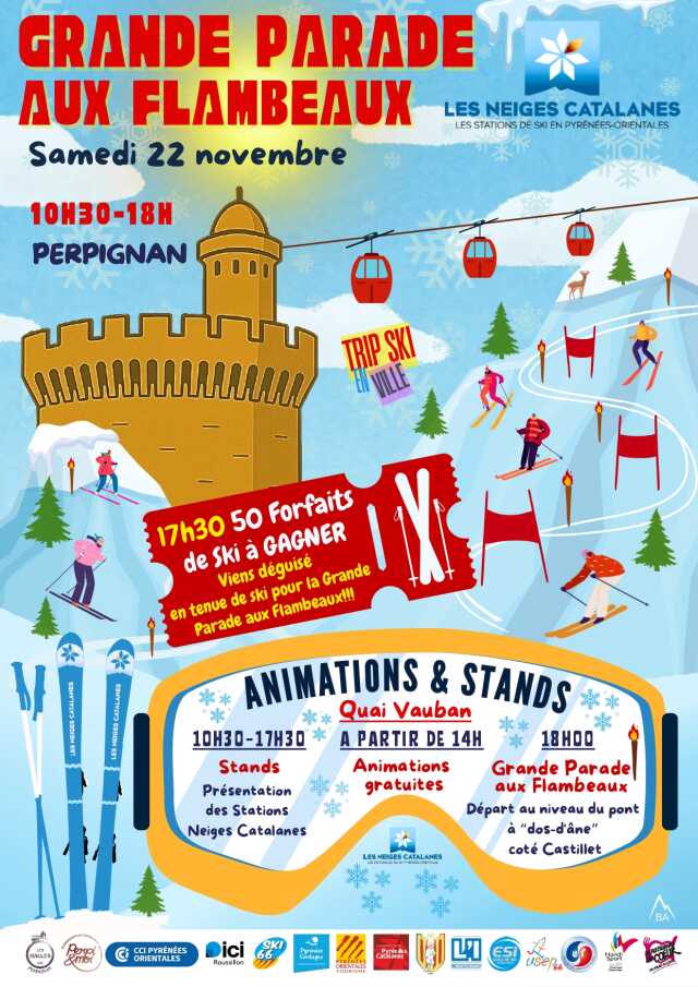 GRANDE PARADE AUX FLAMBEAUX DES NEIGES CATALANES