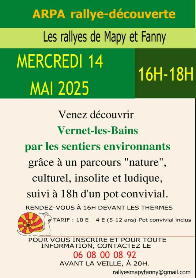 RALLYE DÉCOUVERTE : PARCOURS NATURE