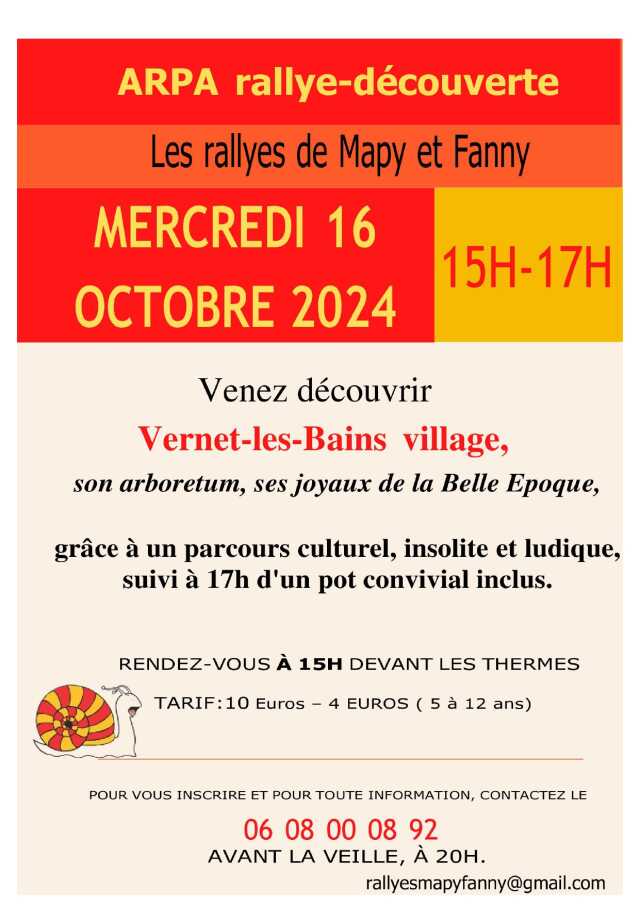 RALLYE DÉCOUVERTE : PARCOURS VILLAGE