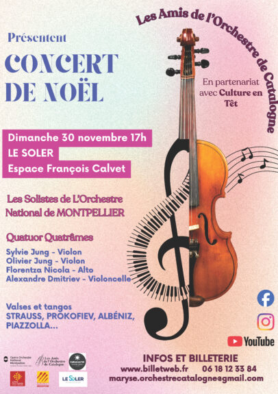CONCERT DE NOËL – LES AMIS DE L’ORCHESTRE DE CATALOGNE