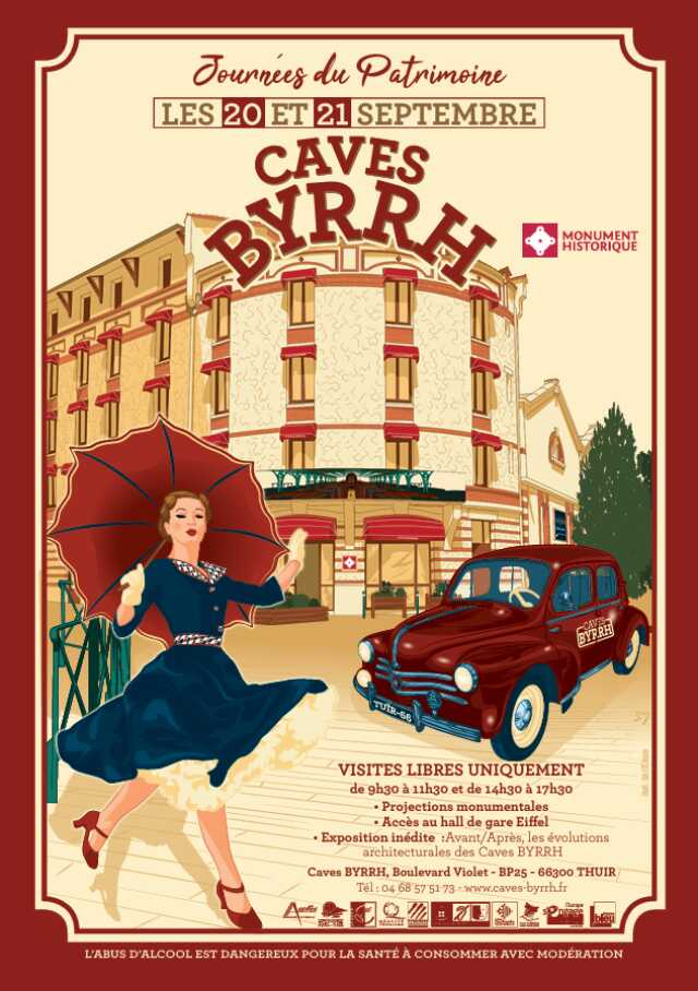 CAVES BYRRH - JOURNEES DU PATRIMOINE 2025