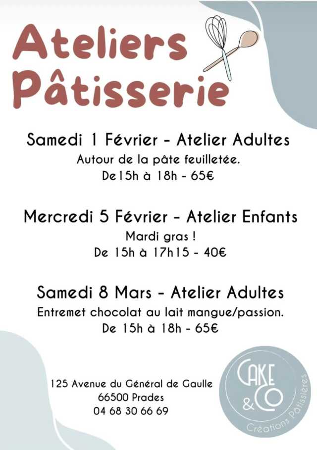 ATELIER PÂTISSERIE