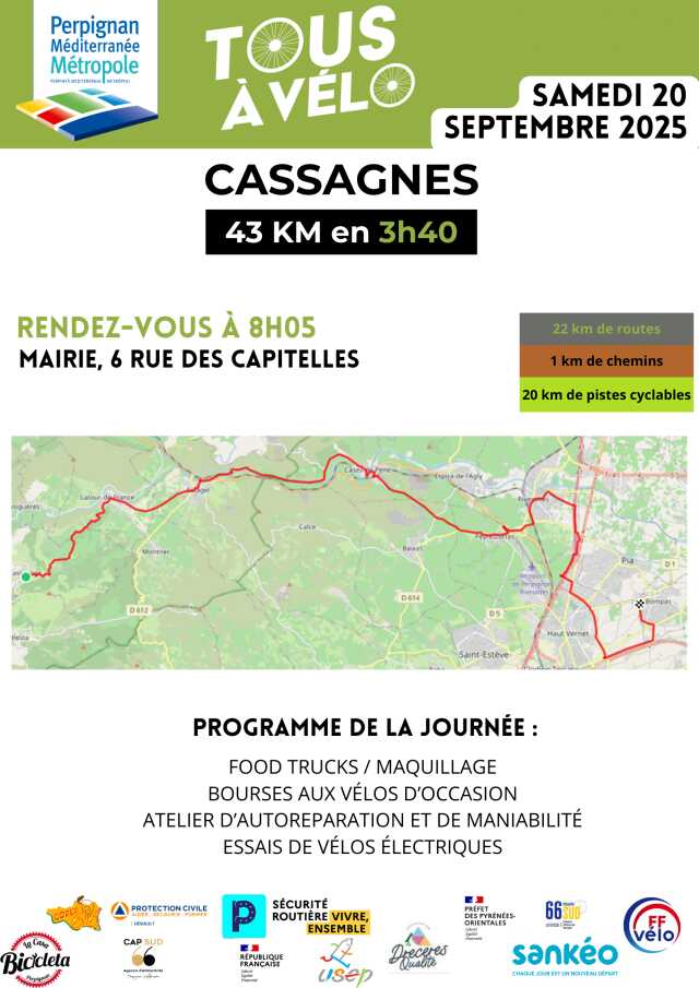 TOUS À VELO, FAMILIAL, FESTIF