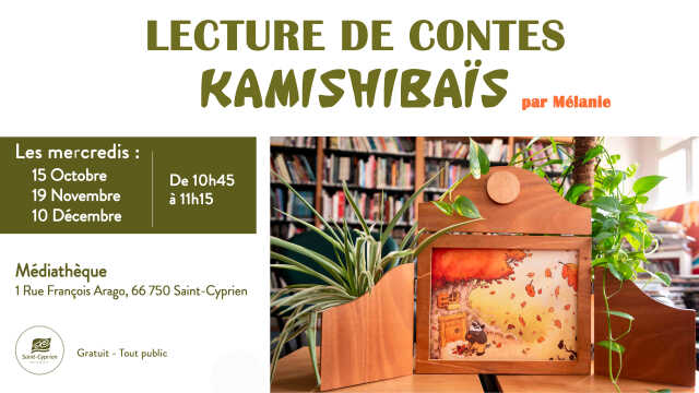 KAMISHIBAÏS : LECTURES DE CONTES PAR MELANIE