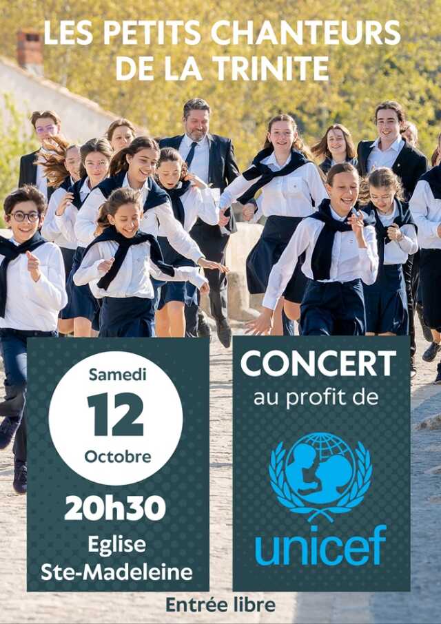 CONCERT LES PETITS CHANTEURS DE LA TRINITÉ