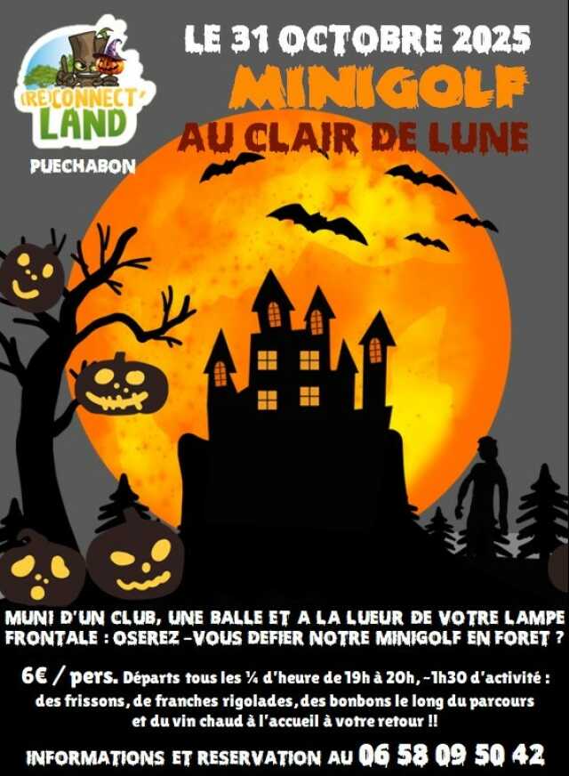 RECONNECT'LAND - MINIGOLF AU CLAIR DE LUNE