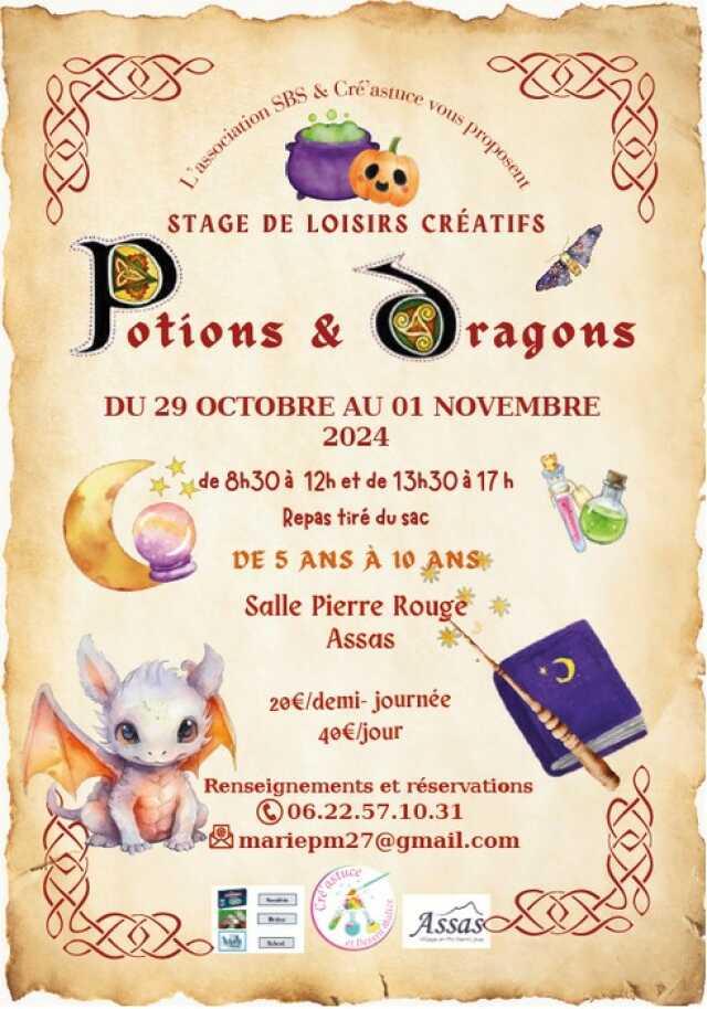 STAGE DE LOISIRS CRÉATIFS 