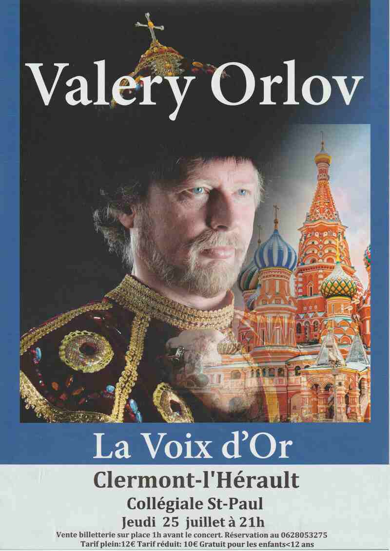 CONCERT VALERY ORLOV