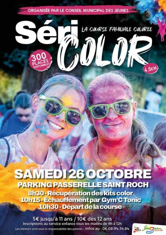 COURSE FAMILIALE- COLOR RUN - SÉRIGNAN