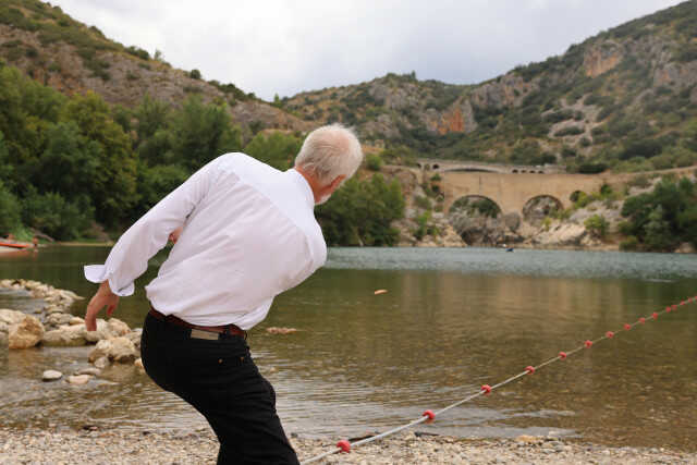 1ÈRE COMPÉTITION DE RICOCHETS AU PONT DU DIABLE