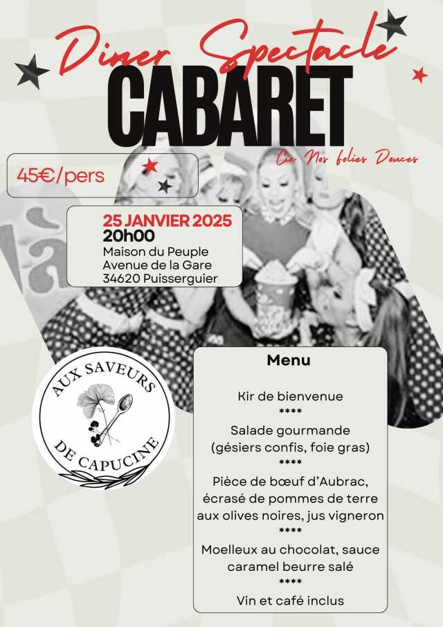 DINER SPECTACLE CABARET