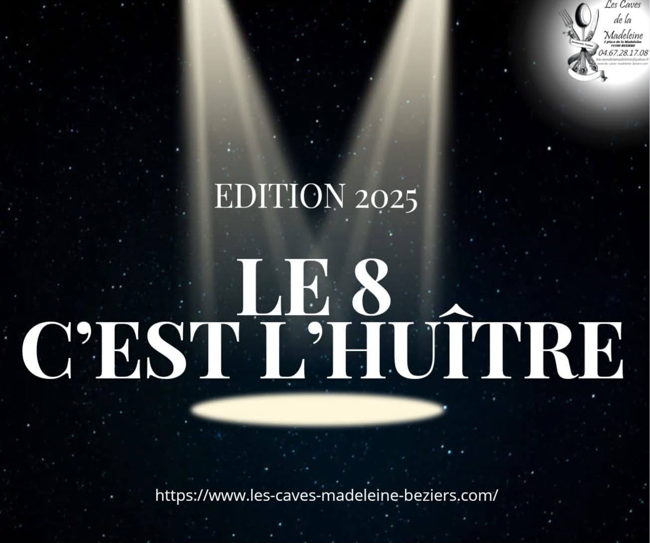 LE 8 C'EST L'HUITRE