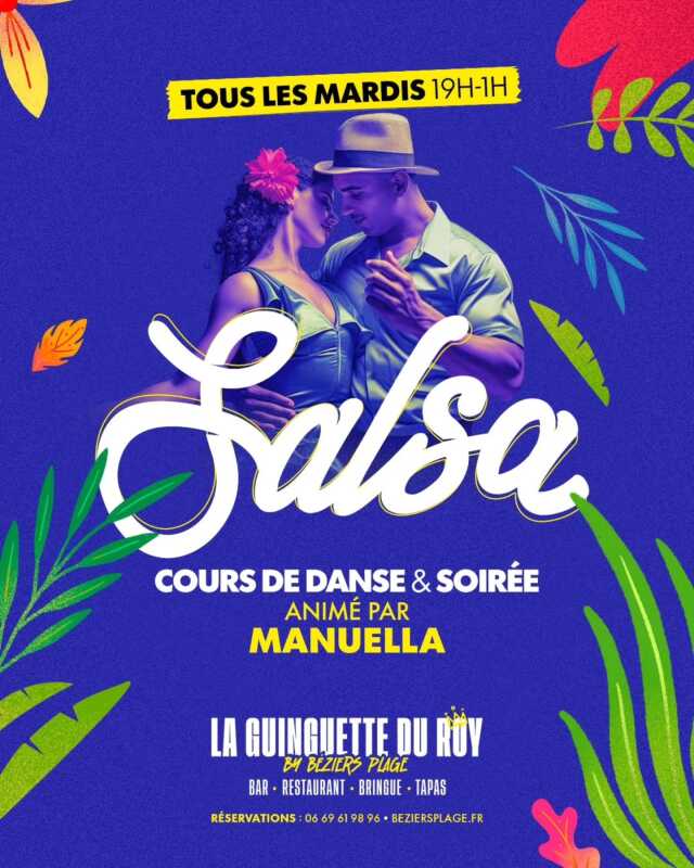 SOIRÉE SALSA À LA GUINGUETTE DU ROY