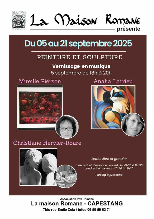 EXPOSITION À LA MAISON ROMANE
