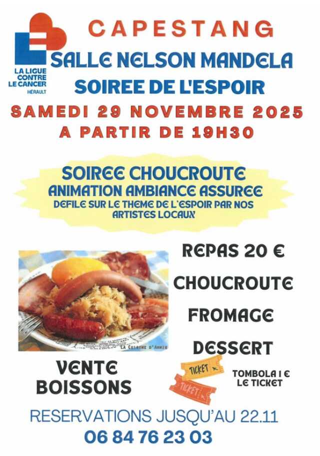 SOIRÉE CHOUCROUTE