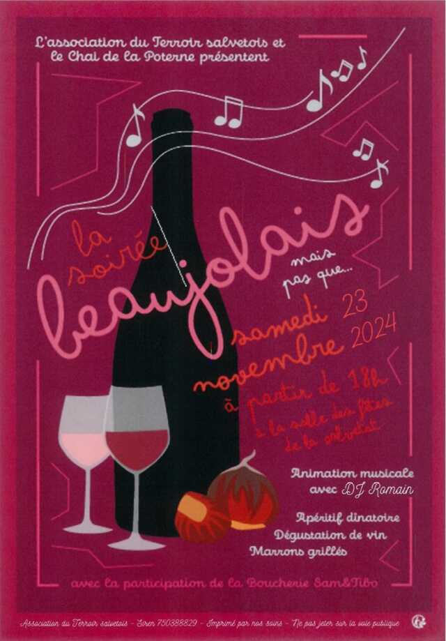 Soirée Beaujolais mais pas que...