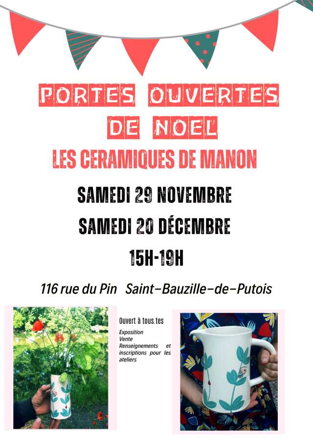 PORTES OUVERTES / ATELIER CÉRAMIQUE