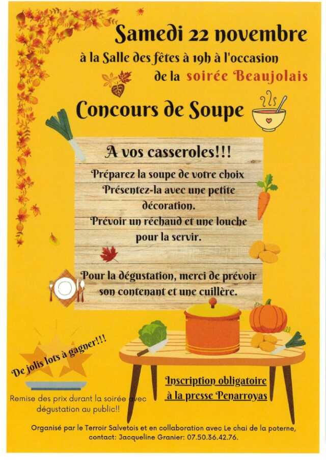 CONCOURS DE SOUPE