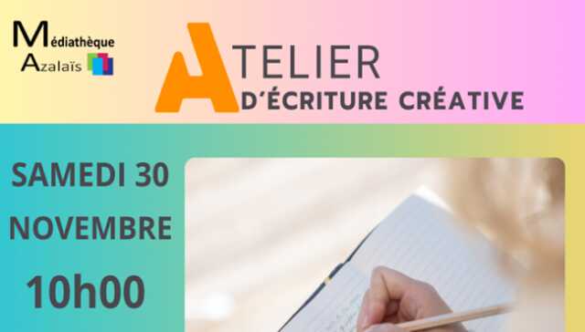 ATELIER D'ÉCRITURE - DES MOTS POUR UN CARNET DE VOYAGE