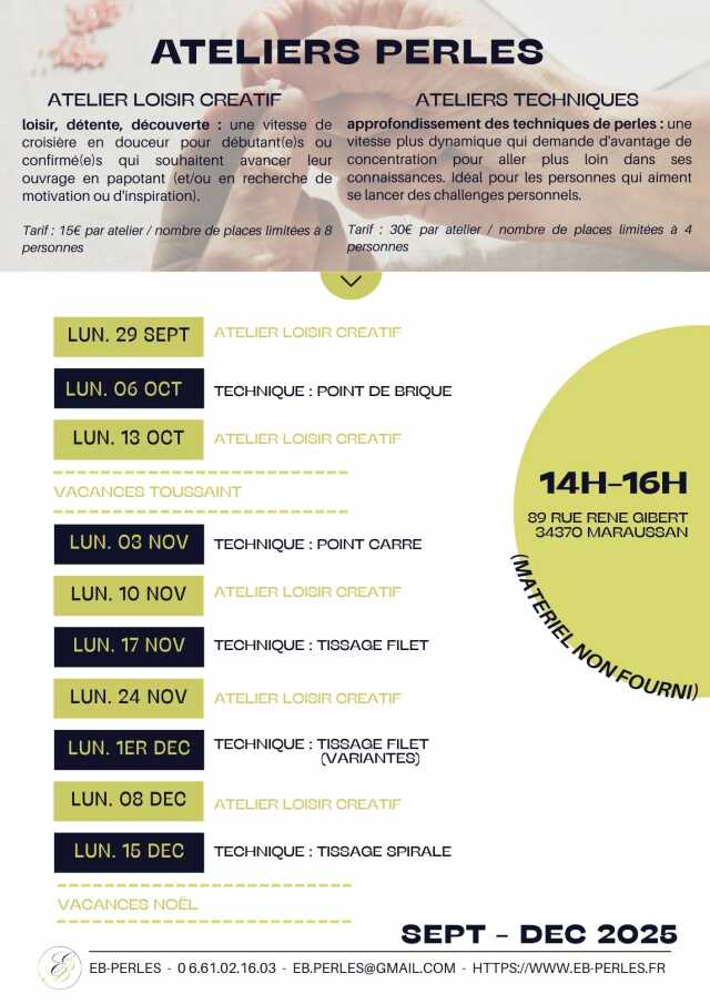 ATELIERS PERLES