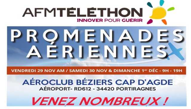 PROMENADES AERIENNES -TELETHON 2024