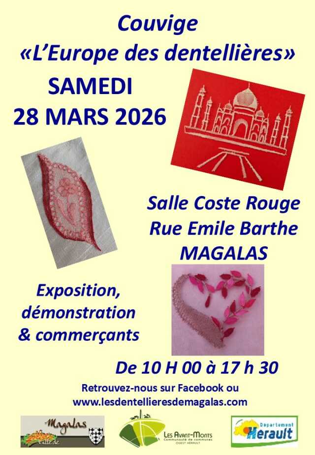 COUVIGE L'EUROPE DES DENTELLIERES