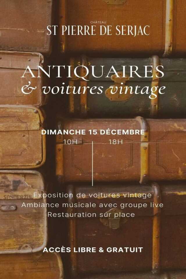 ANTIQUAIRES & VOITURES VINTAGE