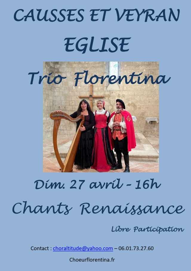 CONCERT - TRIO FLORENTINA