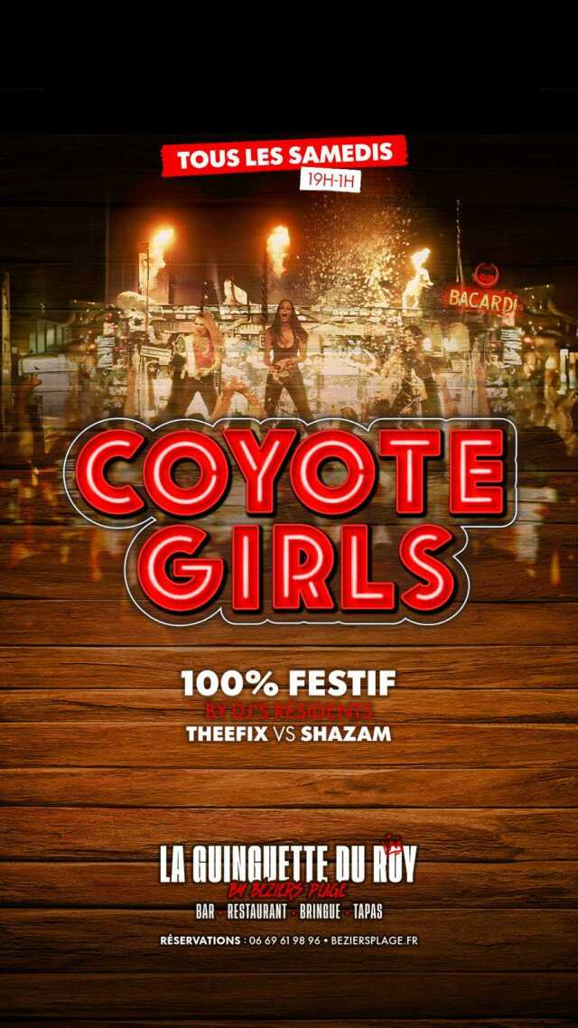 SOIRÉE COYOTE GIRLS À LA GUINGUETTE DU ROY