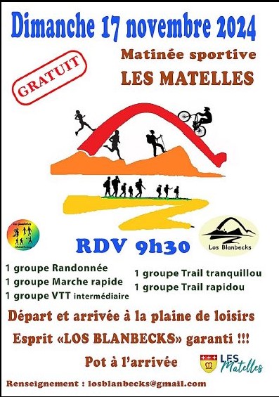 MATINEE SPORTIVE AUX MATELLES