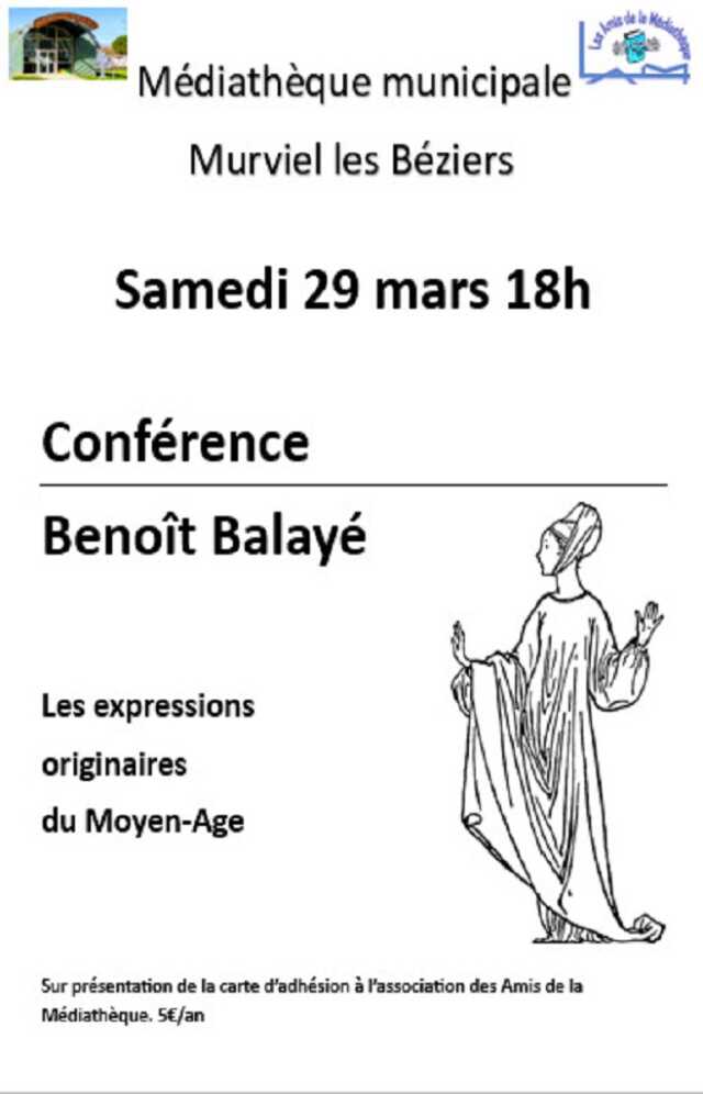 CONFÉRENCE DE BENOÎT