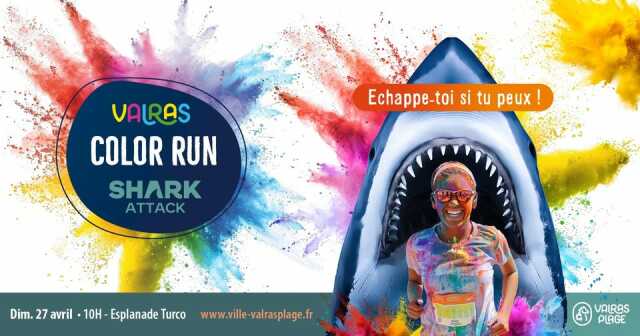 4 ÈME COLOR RUN - VALRAS PLAGE