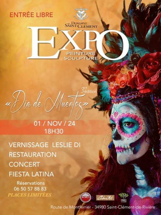 FÊTE DES MORTS MEXICAINE – DÍA DE MUERTOS AU DOMAINE DE SAINT CLÉMENT