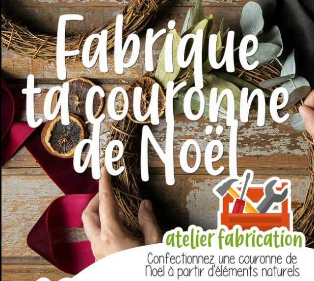 FABRIQUE TA COURONNE DE NOËL