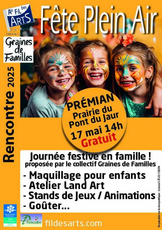 FETE DE FAMILLES EN PLEIN AIR
