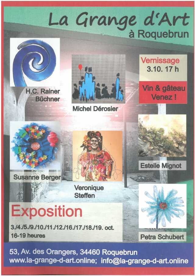 EXPOSITION À  LA GRANGE D'ART
